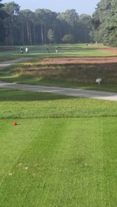 The 6th at New Zealand GC not unlike the heat in Turkey!